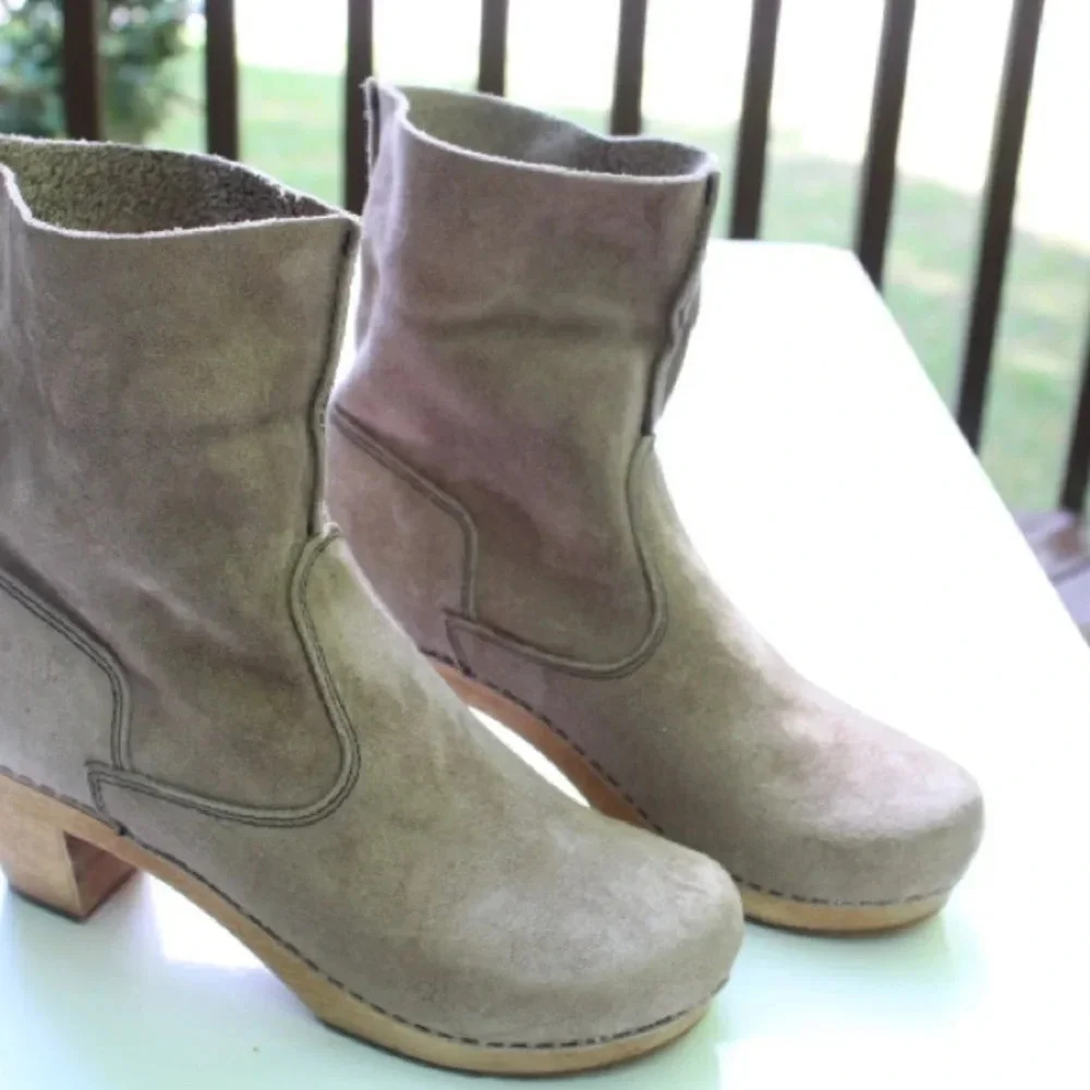 Sanita clog boots